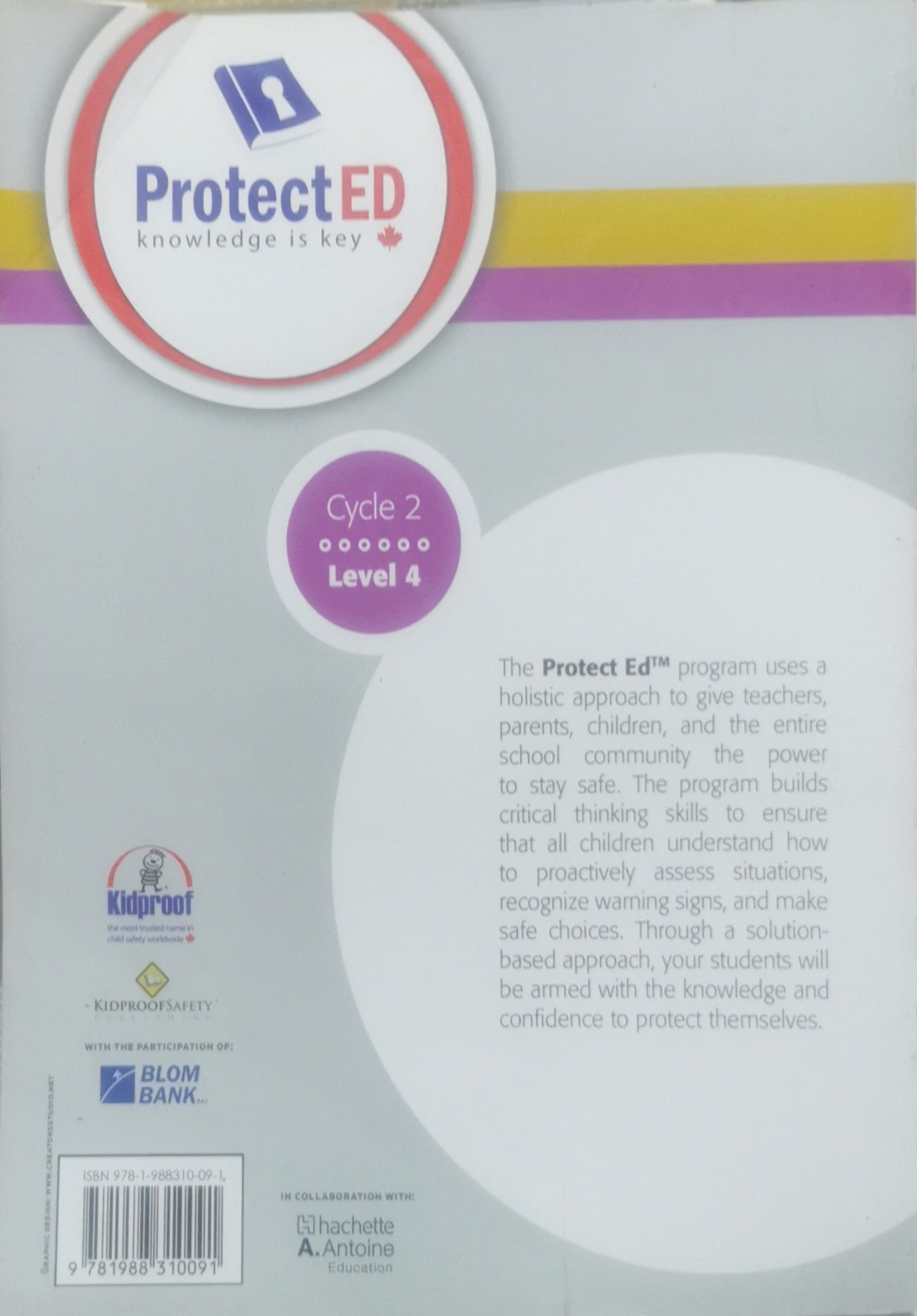 ProtectEd Teacher Lesson Plans: Cycle 2 Level 4