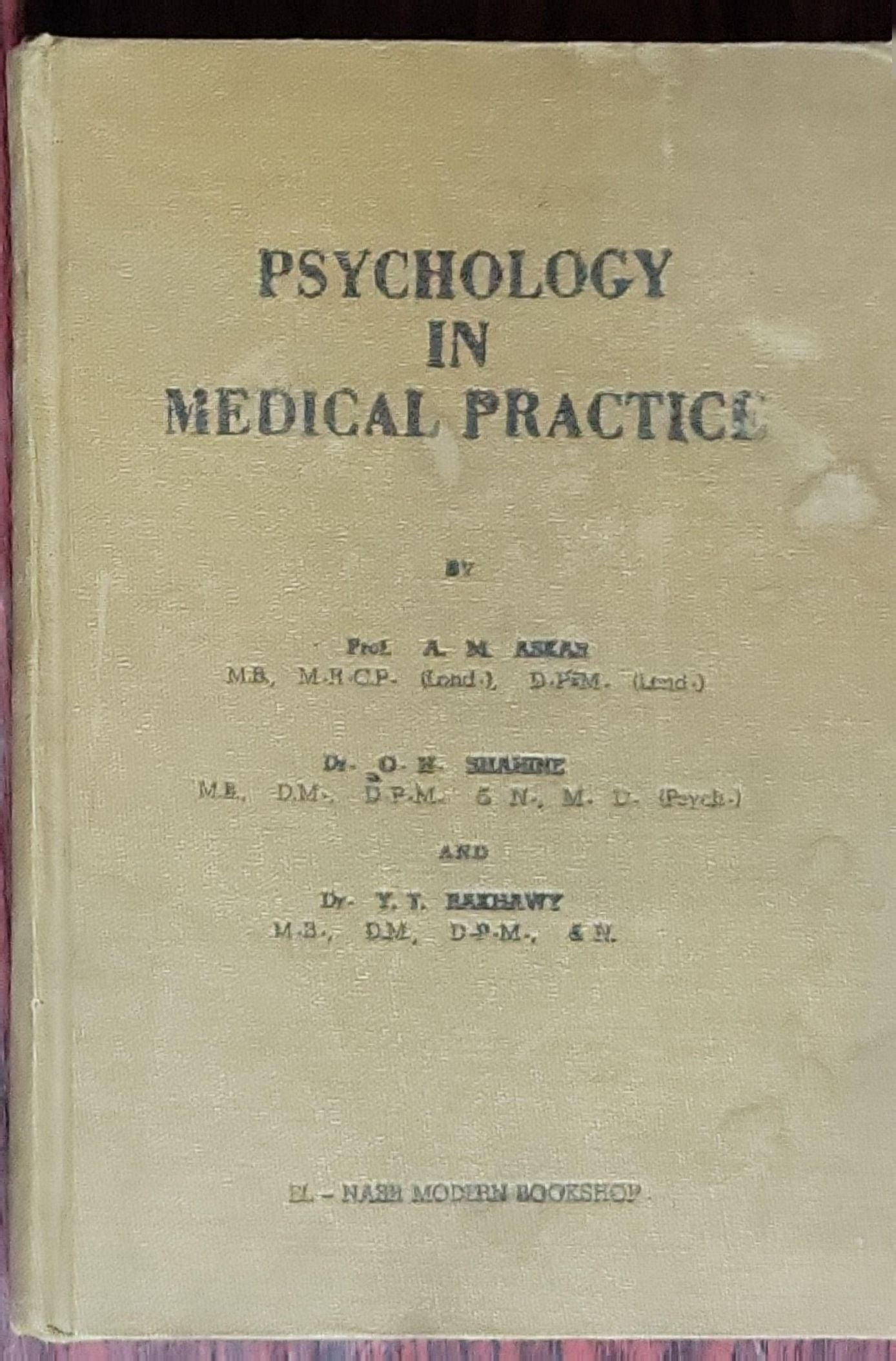 Psychology in Medical Practice: (edition details as seen in the images)