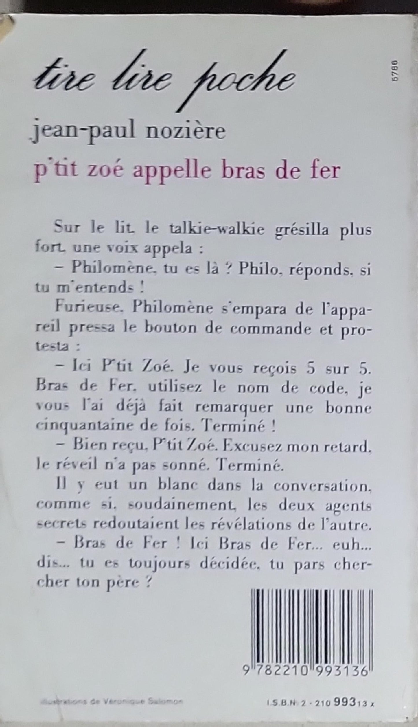 P'tit Zoé appelle Bras de fer
