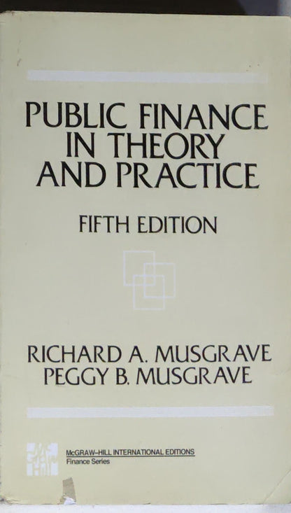 Public Finance in Theory and Practice