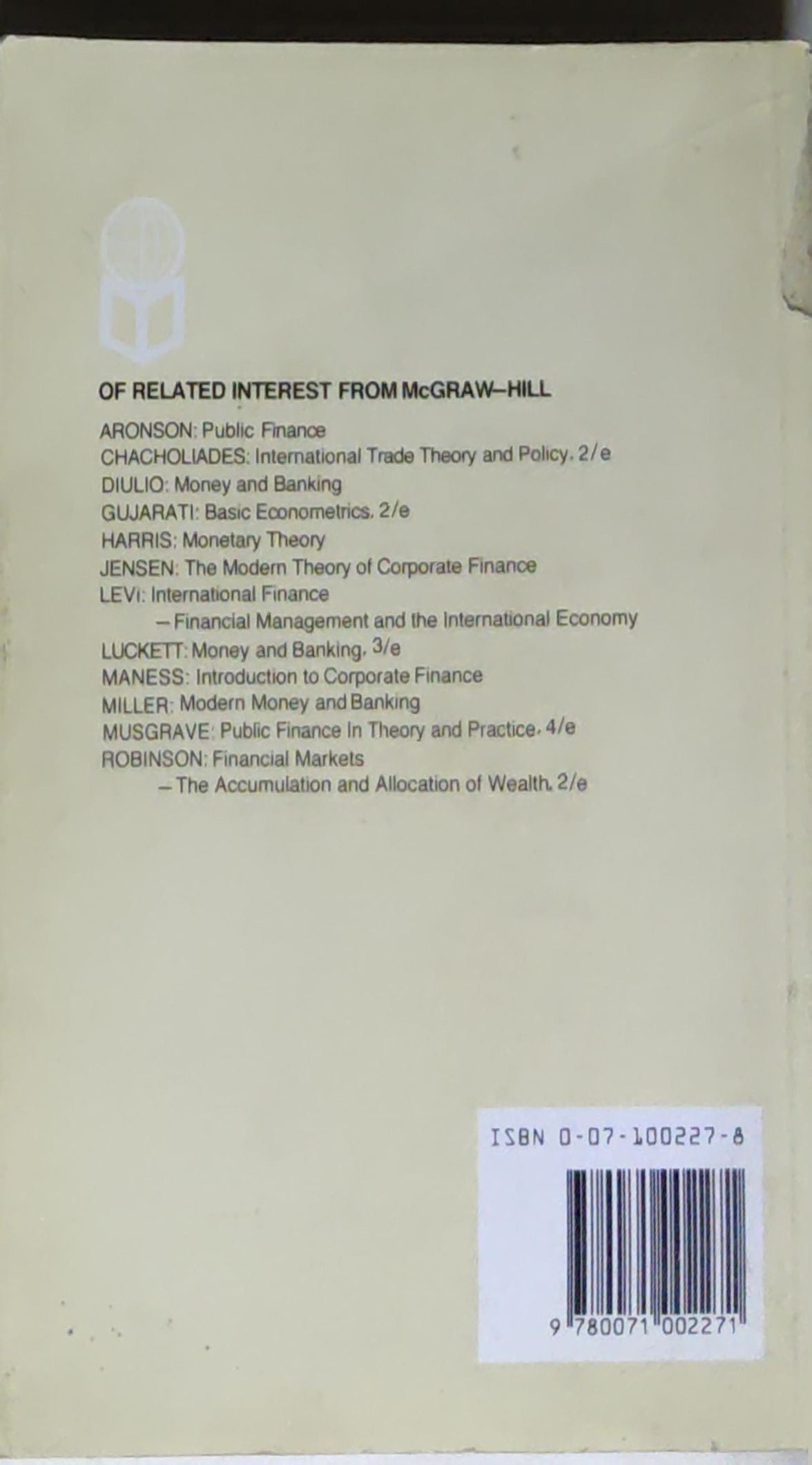 Public Finance in Theory and Practice