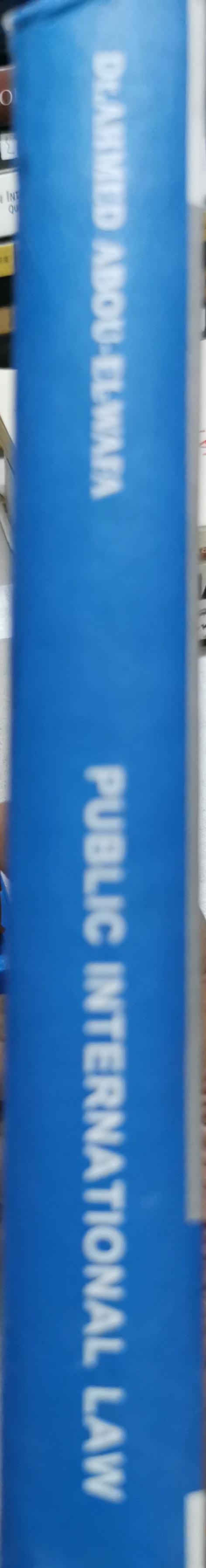 Public International Law By Dr. Ahmed Abou-Elwafa