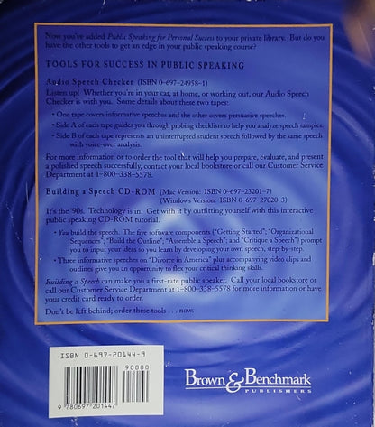 Public Speaking for Personal Success: Fourth Edition