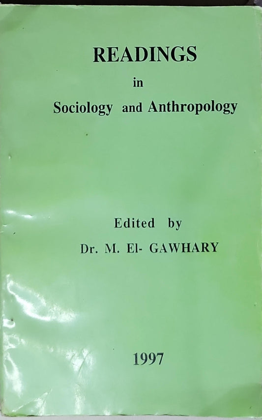 Readings in Sociology and Anthropology