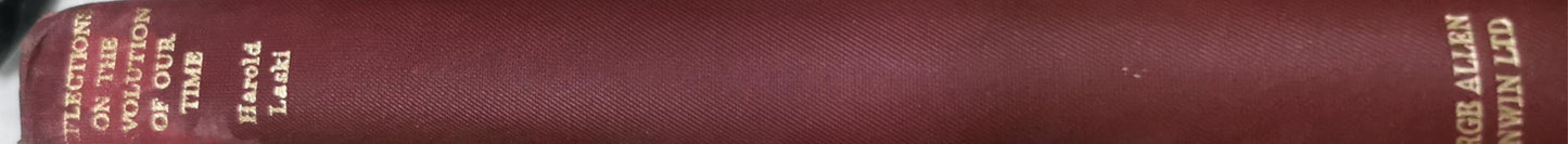 Reflections on the revolution of our time By Harold J. Laski