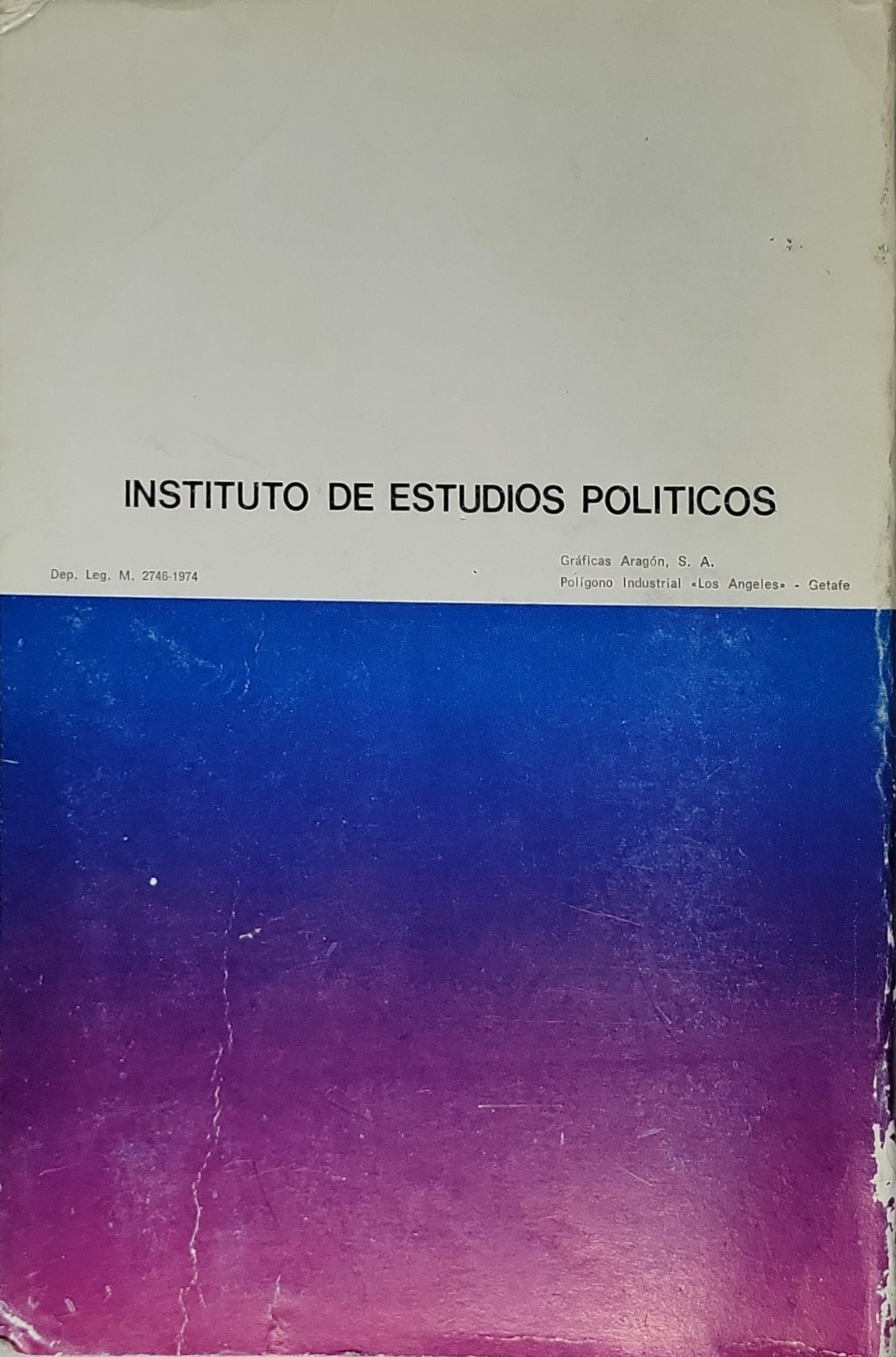 Revista de Instituciones Europeas: Volumen 1, Nº 3; Agosto - Diciembre 1974