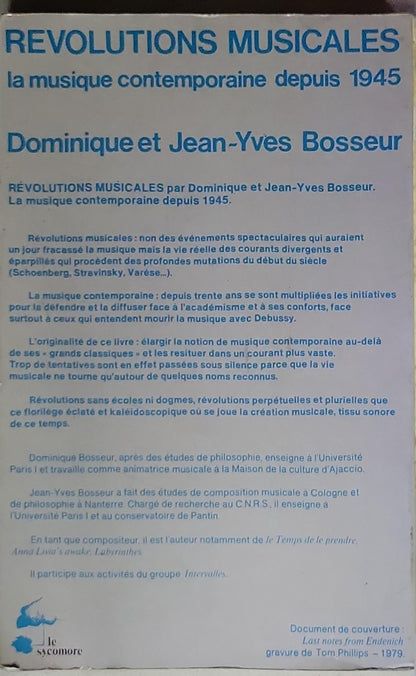 Revolutions Musicales: la musique contemporaine depuis 1945