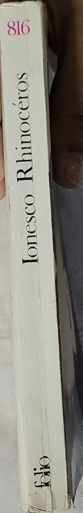 Rhinocéros: Pièce en trois actes et quatre tableaux By Eugène Ionesco