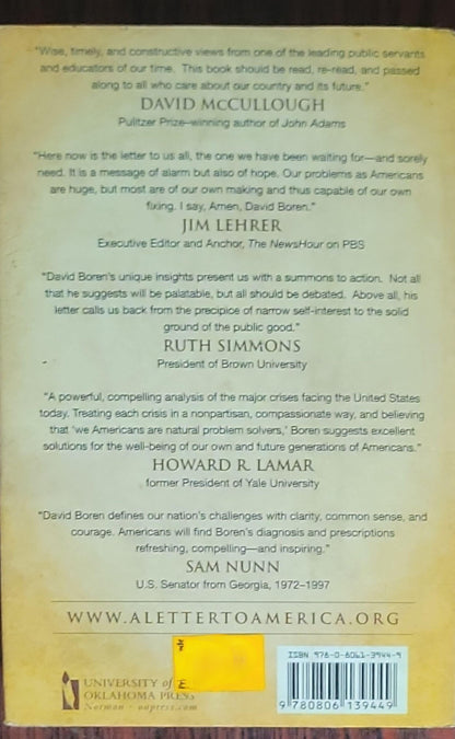 A Letter to America