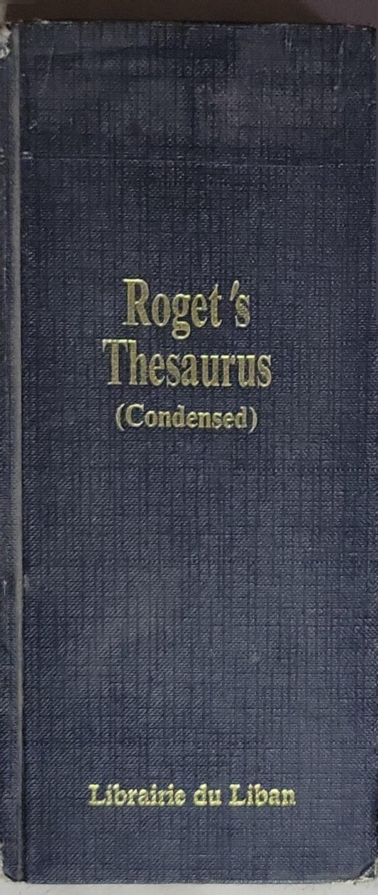 Roget's Thesaurus (Condensed)