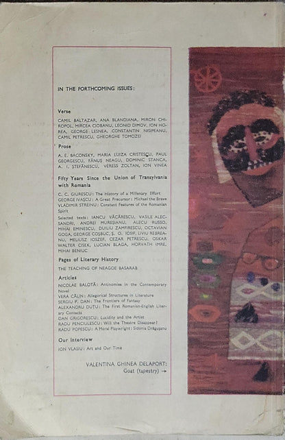 Romanian Review: Issue 3 (1986)