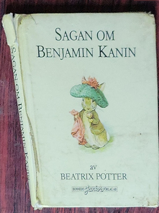 Sagan om Benjamin Kanin: Beatrix Potter – Svensk text av Britt G. Hallqvist (Stockholm: Bonnier, 1972)