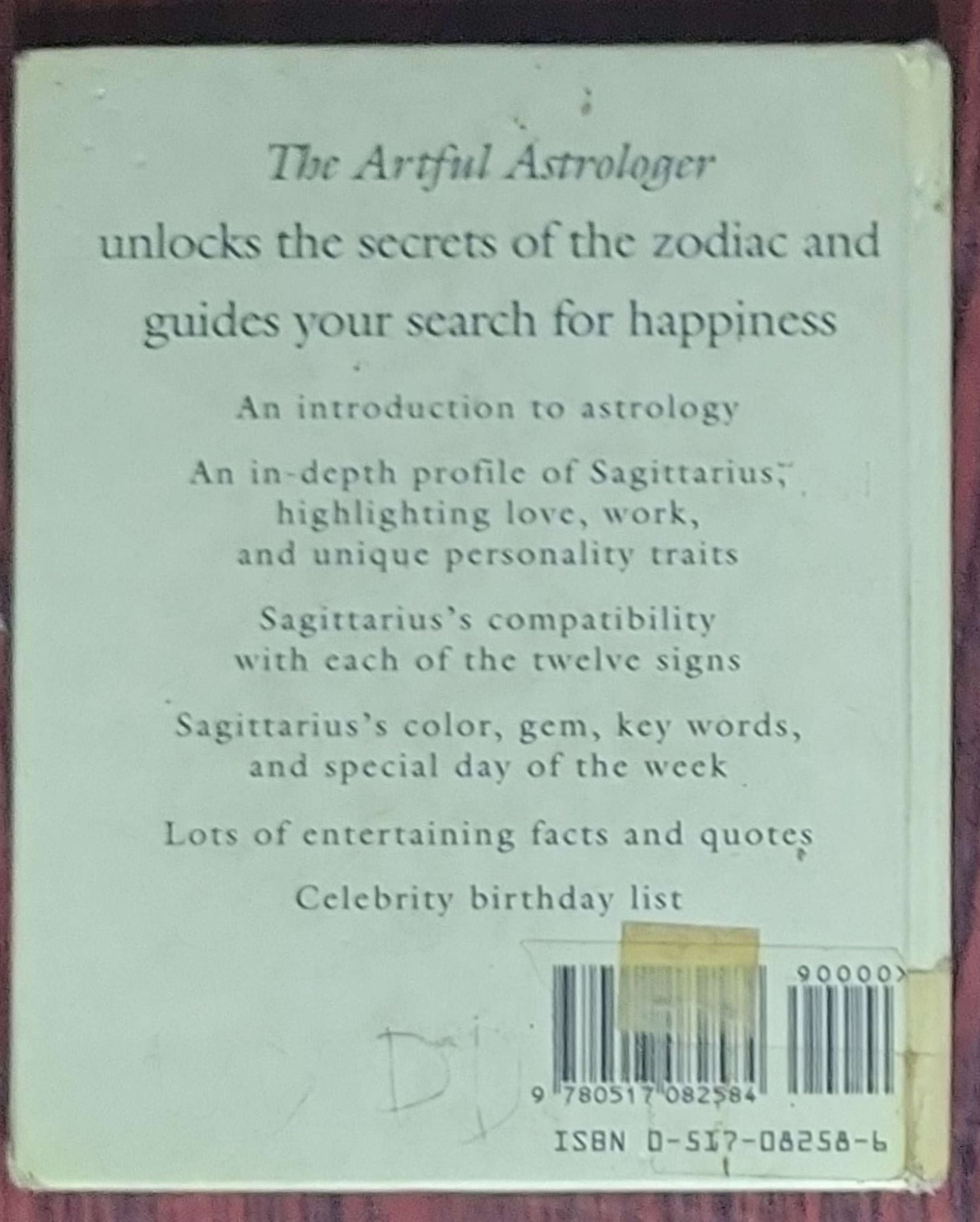 Sagittarius: The Artful Astrologer: (November 22 – December 21)