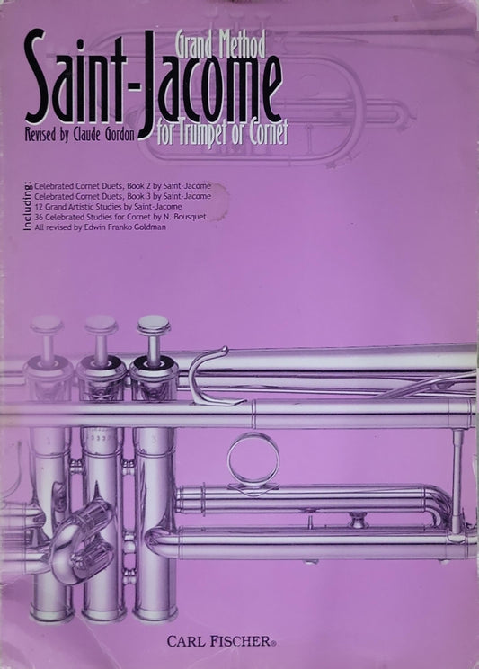 Saint-Jacome Grand Method for Trumpet or Cornet