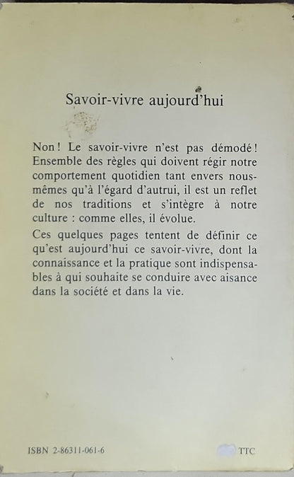 Savoir-vivre aujourd'hui