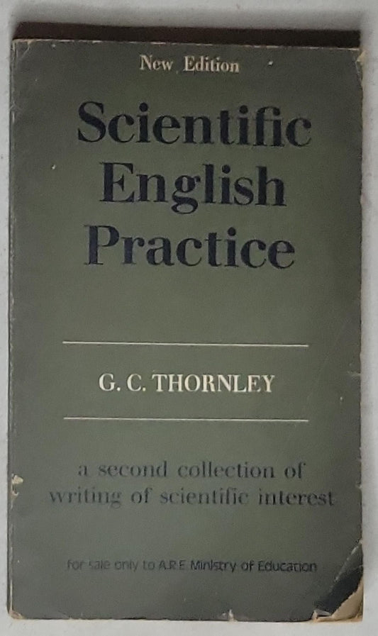 Scientific English Practice