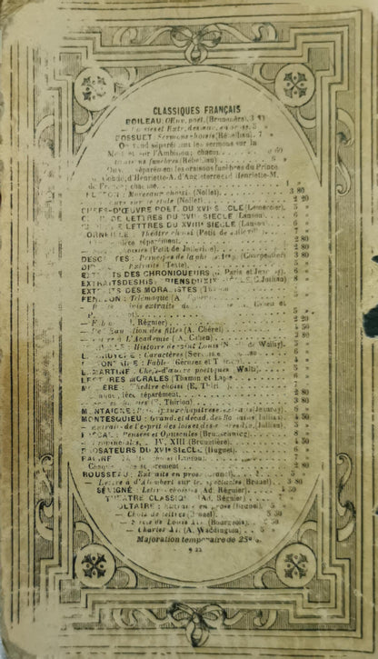 SCÈNES RÉCITS ET PORTRAITS DES ÉCRIVAINS FRANÇAIS DES XVIIIe ET XVIIIe Siècle