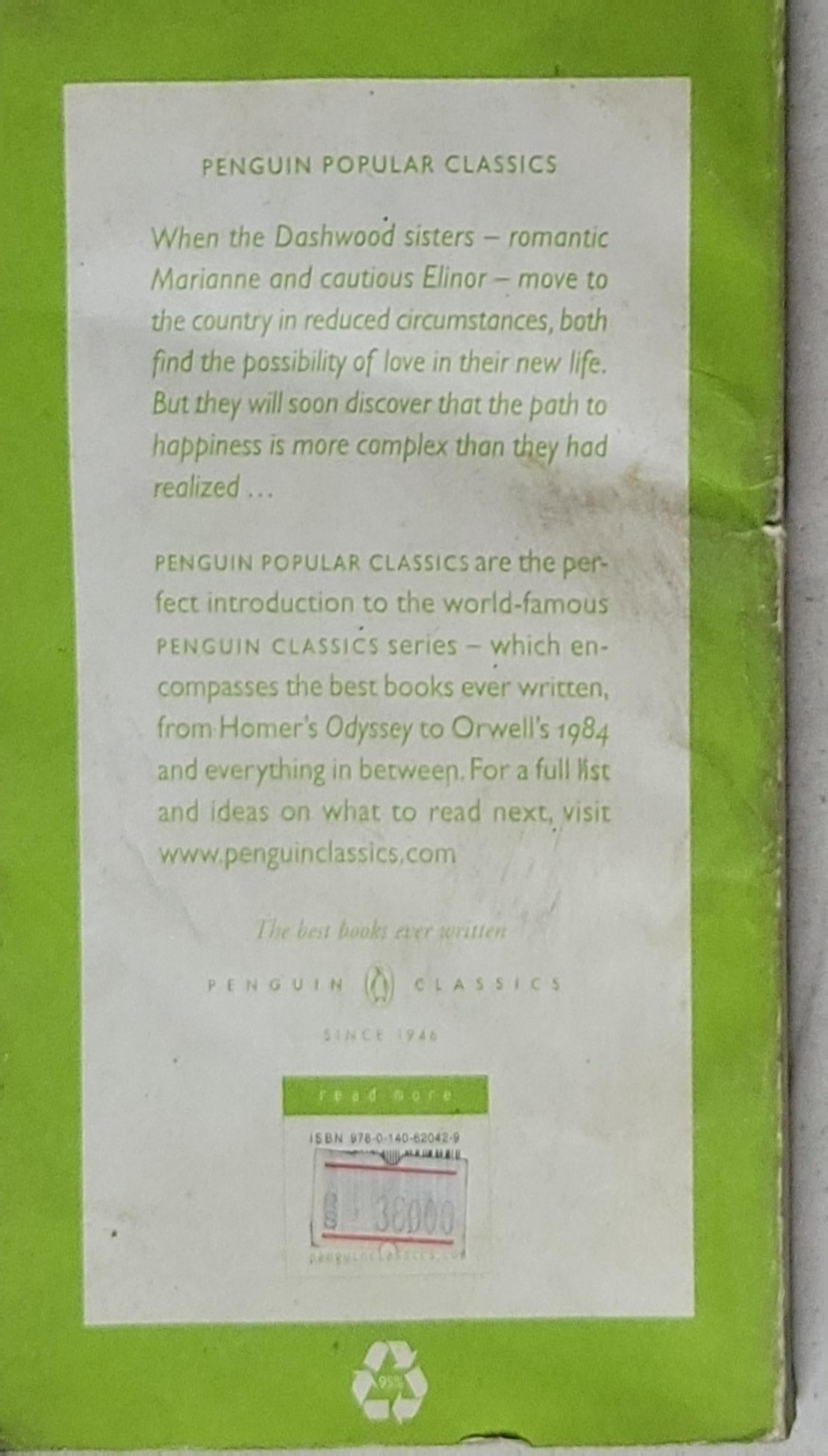 Sense and Sensibility: Penguin Popular Classics edition
