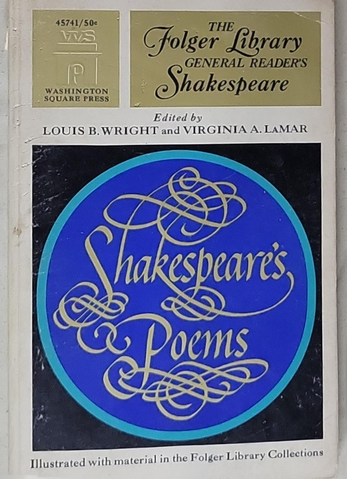 Shakespeare's Poems: The Folger Library General Reader's Shakespeare