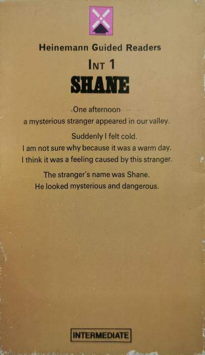 Shane: INT 1 By Jack Schaefer