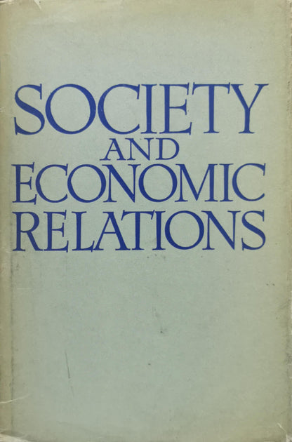 Society and Economic Relations