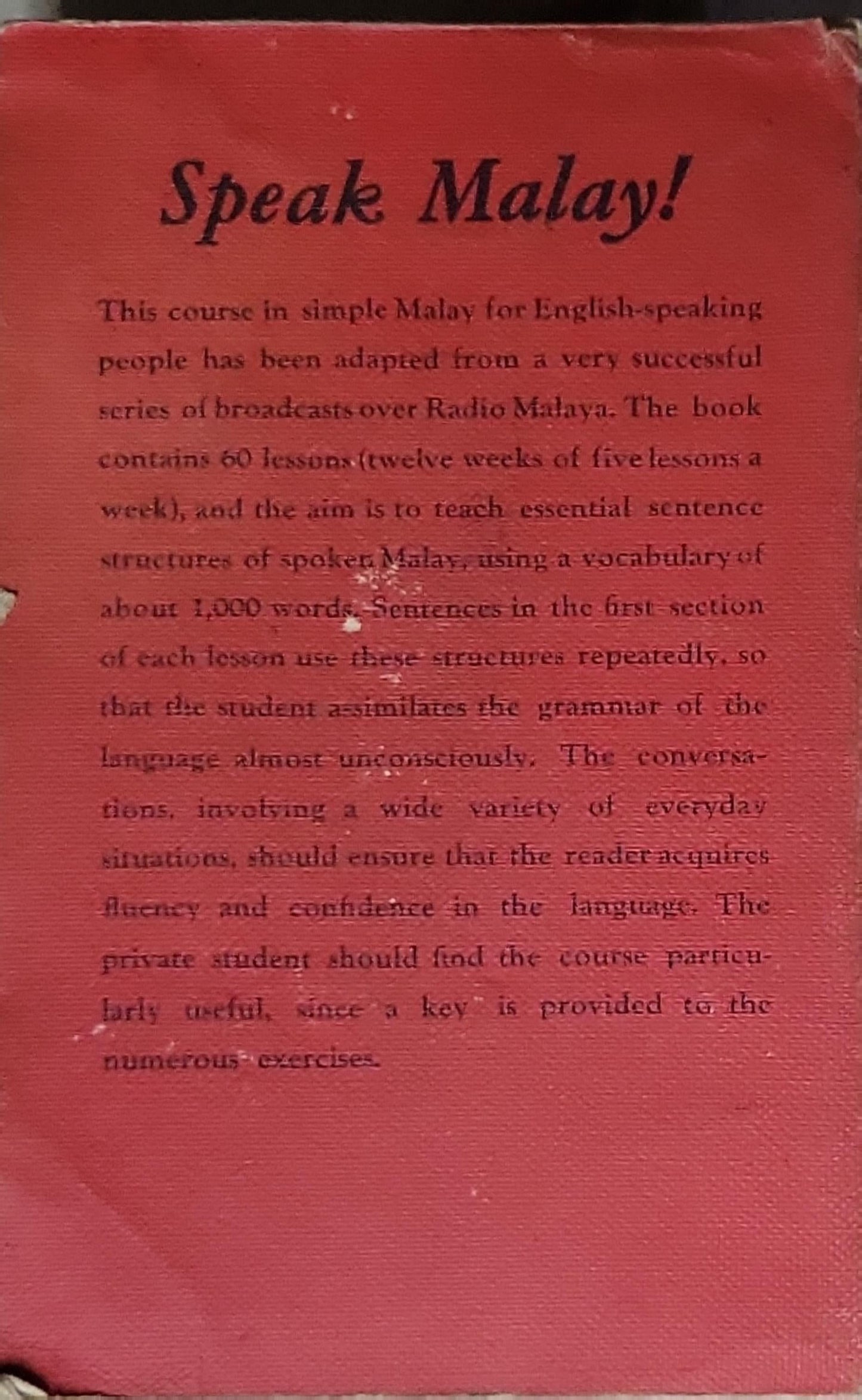 Speak Malay!