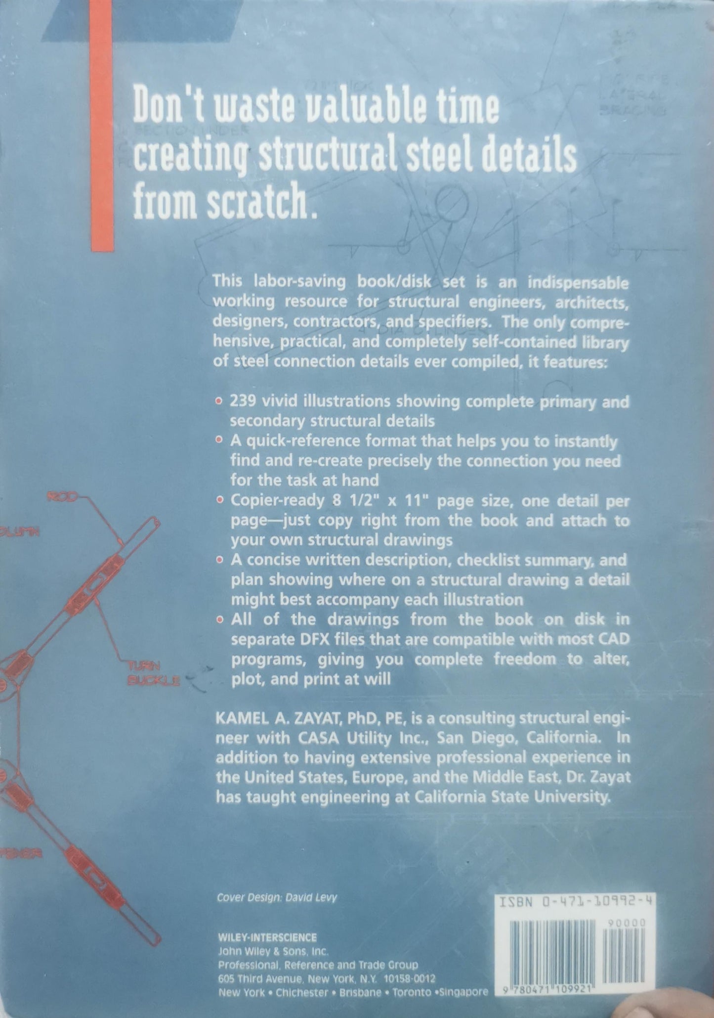 Steel Detailing in CAD Format By Kamel A. Zayat