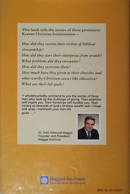 Stewardship in Action By Won Sul Lee, Ph.D.