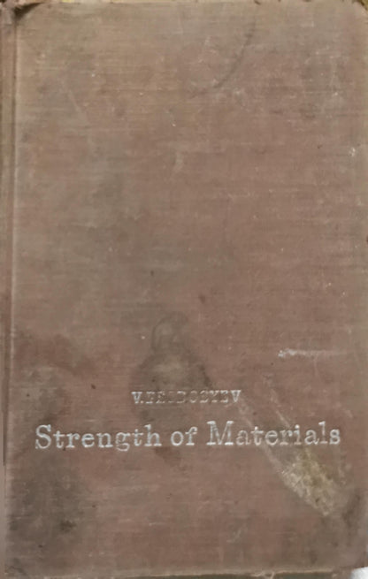 Strength of Materials By V. Feodosyev