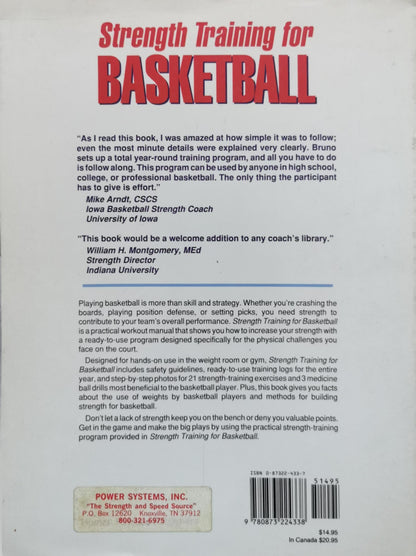 Strength Training for Basketball By Bruno Pauletto