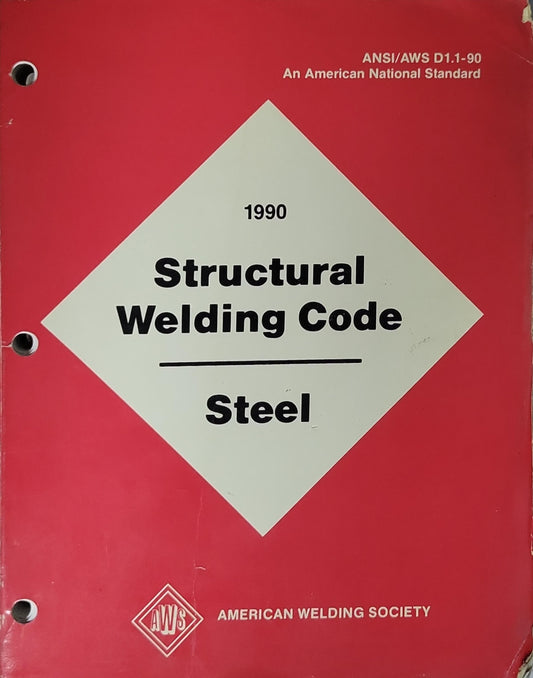 Structural Welding Code: Steel By American Welding Society