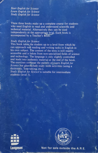 Study English for Science By A.R. Bolitho and P.L. Sandler