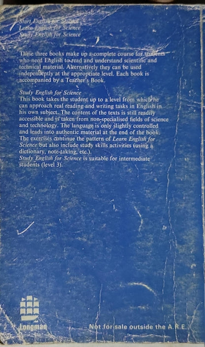 Study English for Science By A. R. Bolitho and P. L. Sandler
