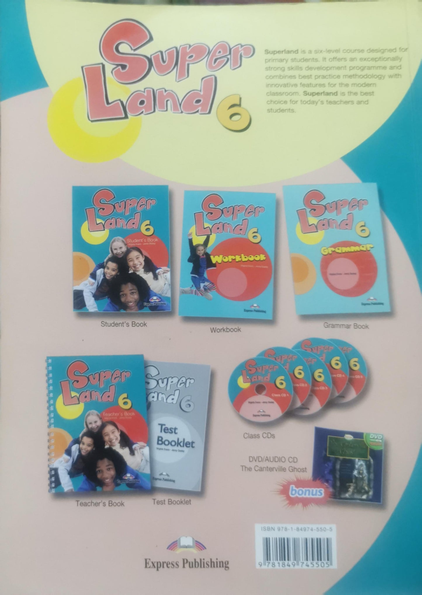 Super Land 6: Student's Book By Virginia Evans and Jenny Dooley