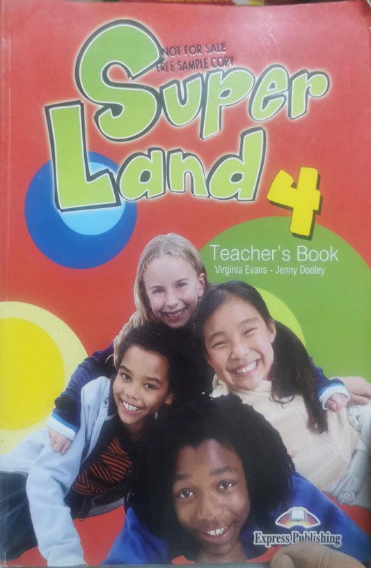 Superland 4: Teacher's Book By Virginia Evans and Jenny Dooley