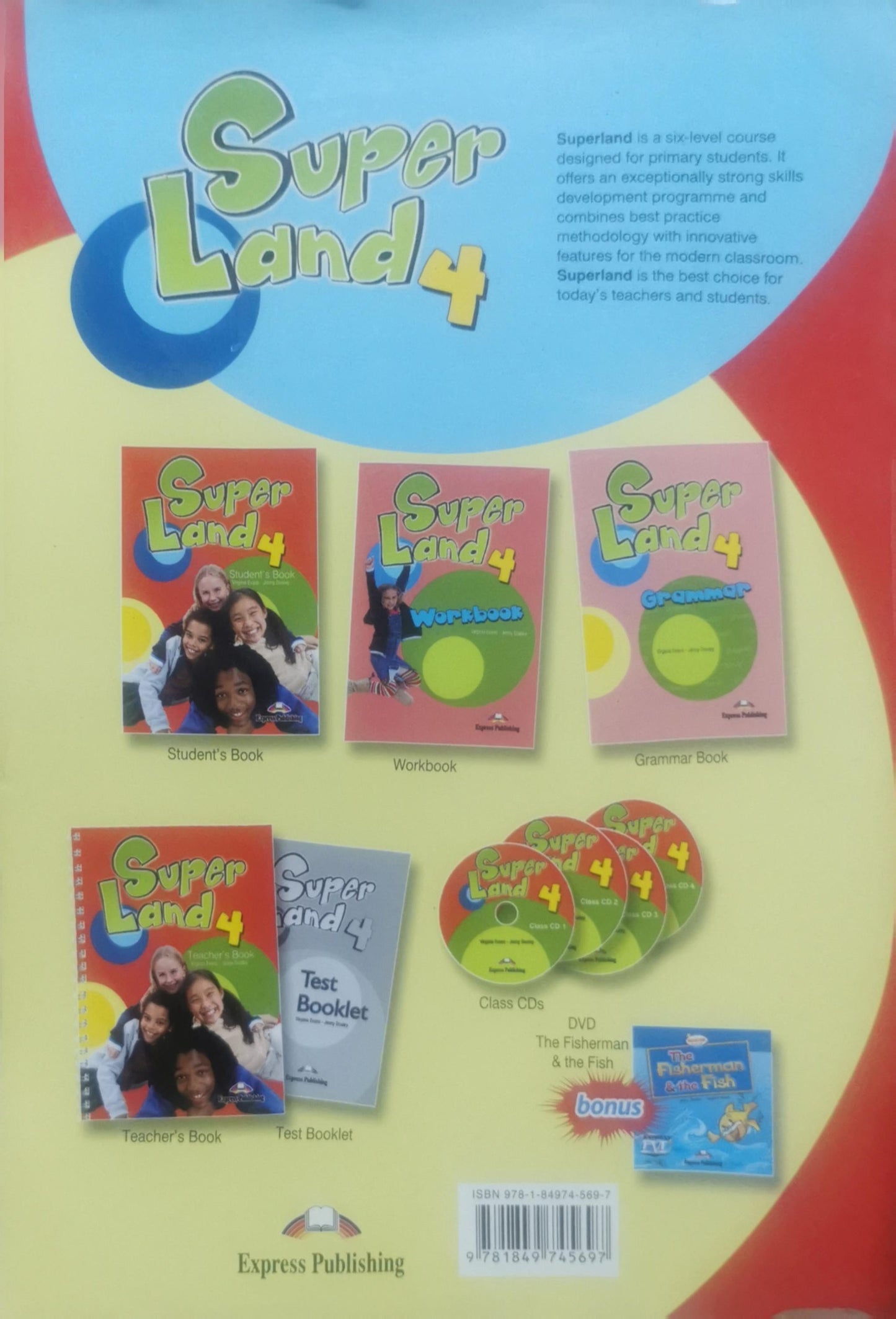 Superland 4: Teacher's Book By Virginia Evans and Jenny Dooley