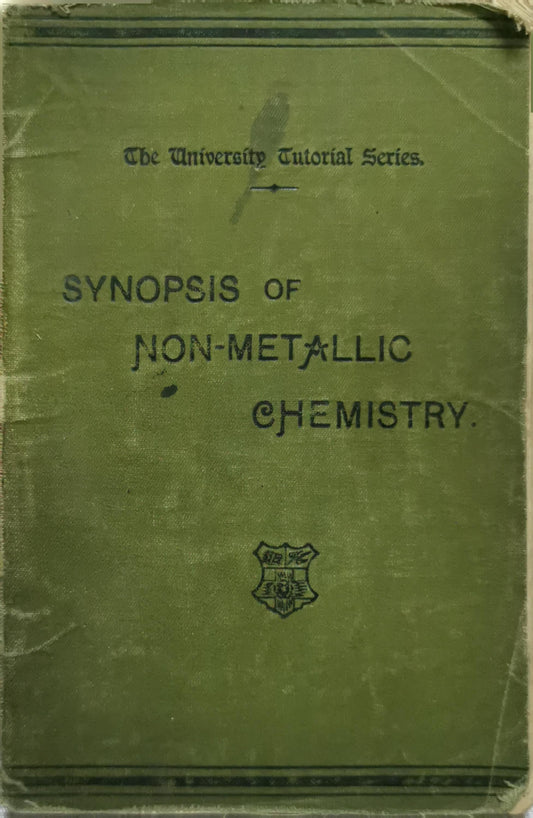Synopsis of Non-Metallic Chemistry