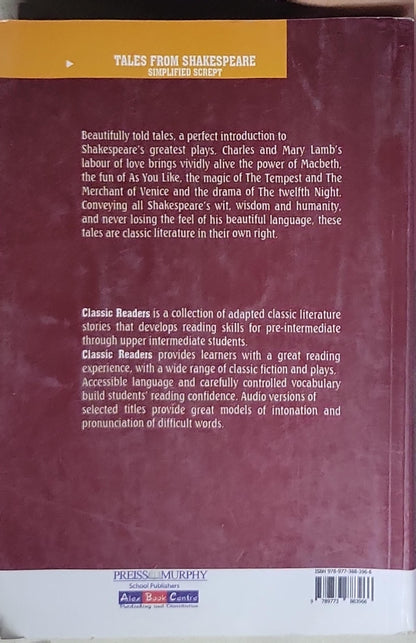 Tales from Shakespeare: Simplified Script