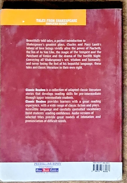 Tales from Shakespeare: Simplified Script