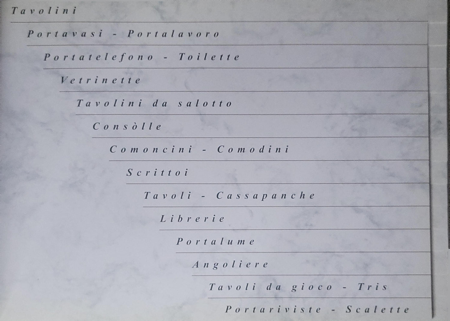 Tavolini