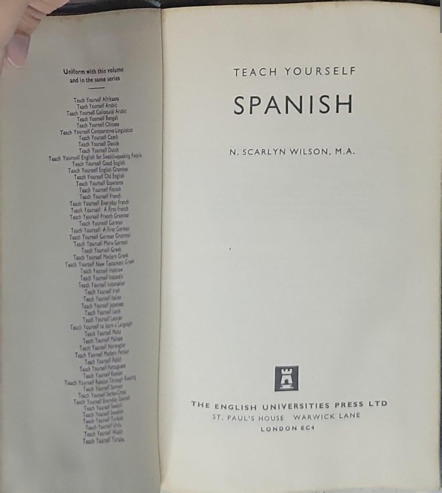 Teach Yourself Spanish