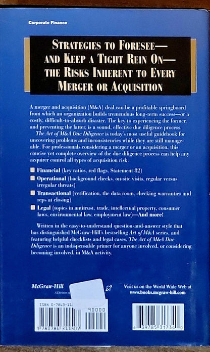 The Art of M&A Due Diligence: Navigating Critical Steps and Uncovering Crucial Data