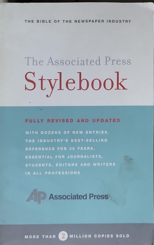 The Associated Press Stylebook: Fully Revised and Updated