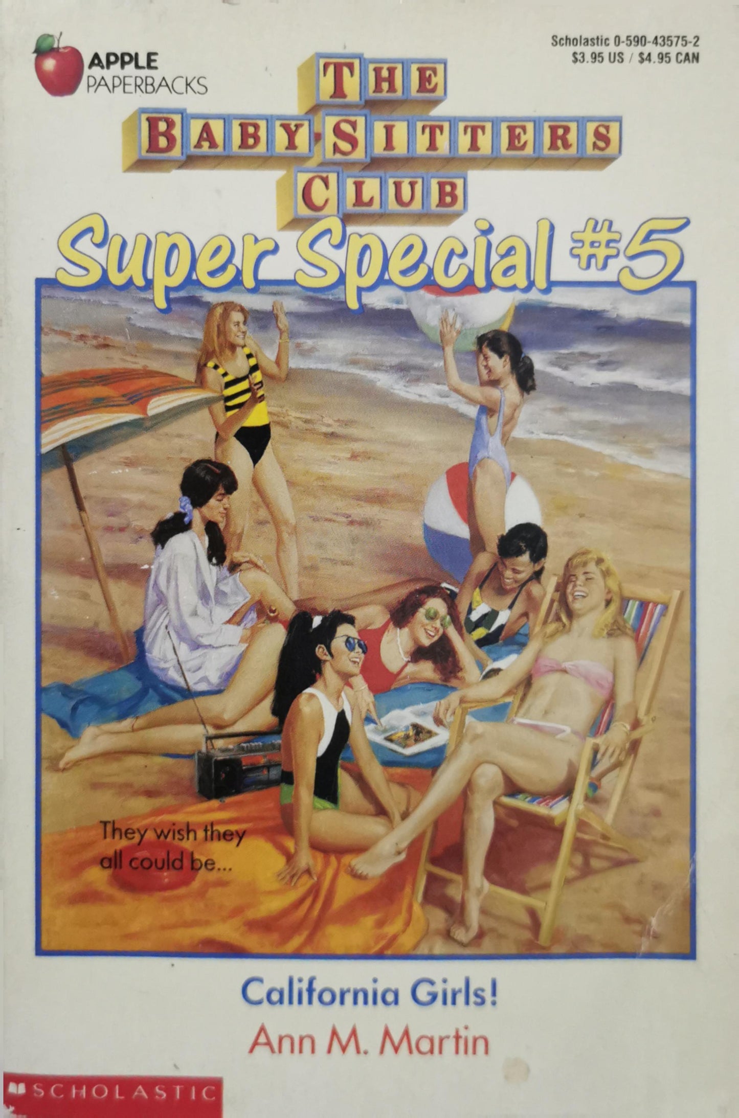 The Baby-Sitters Club Super Special #5: California Girls! By Ann M. Martin