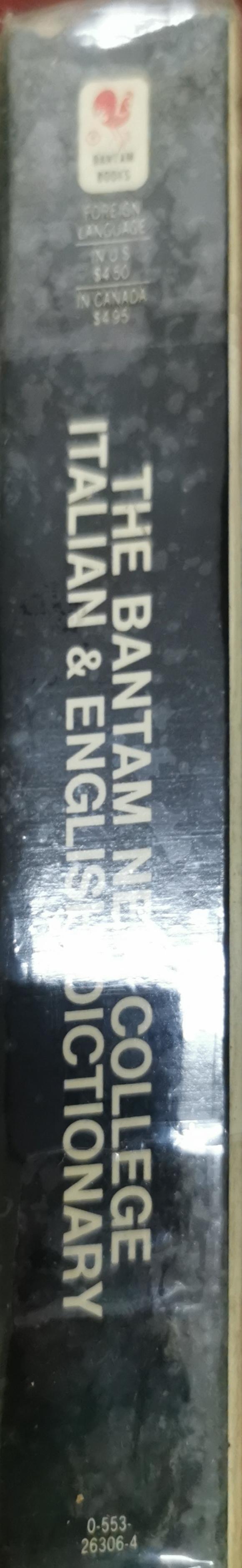 The Bantam New College Italian & English Dictionary By Robert C. Melzi, Ph.D.