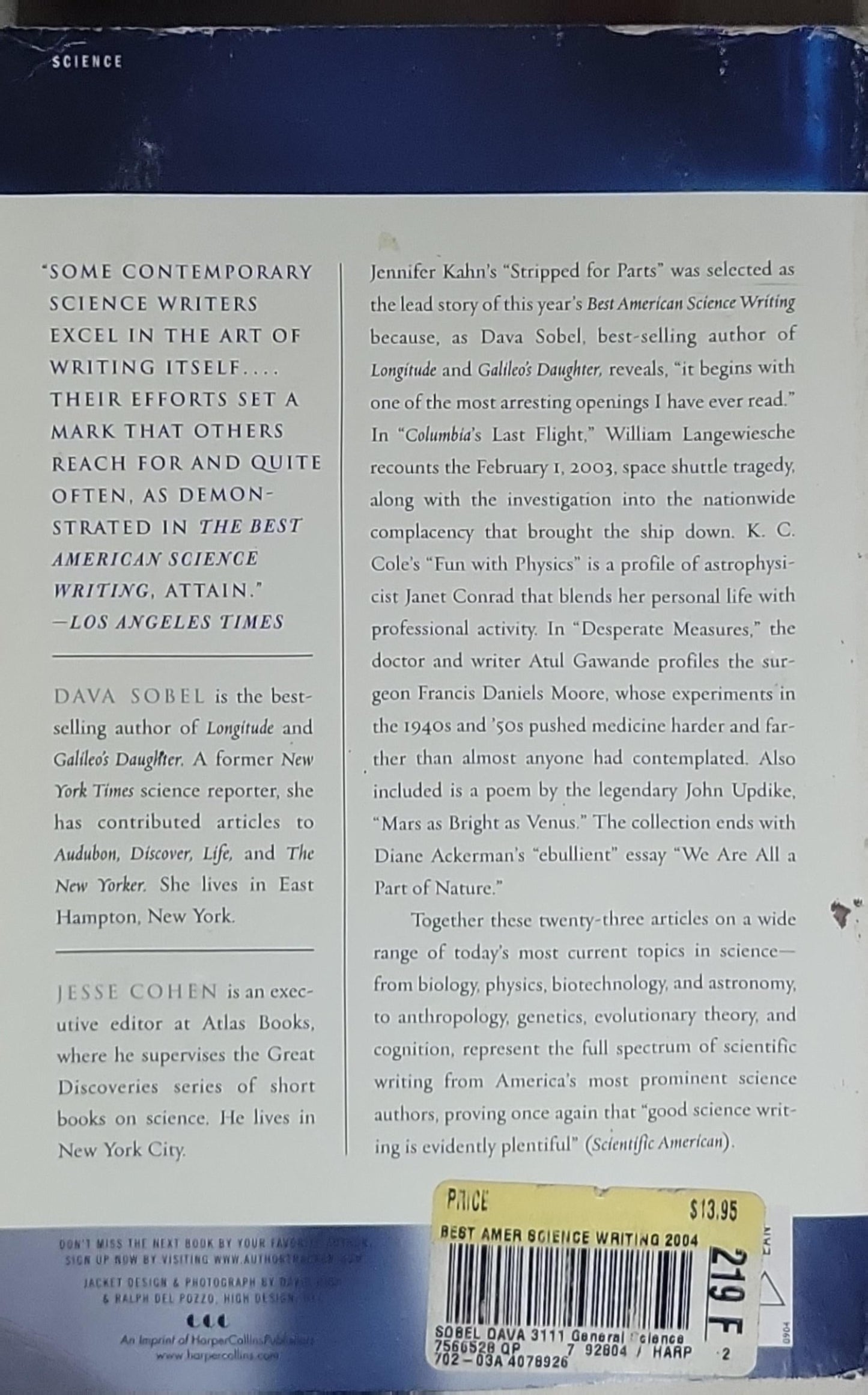 The Best American Science Writing 2004
