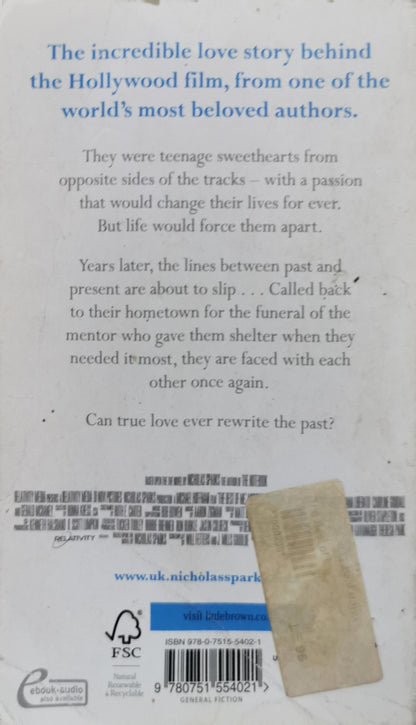 The Best of Me: You Never Forget Your First Love By Nicholas Sparks