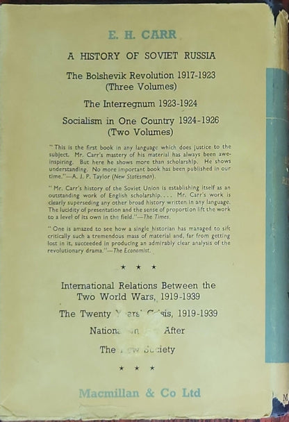 The Bolshevik Revolution 1917-1923: A History of Soviet Russia (Part I)