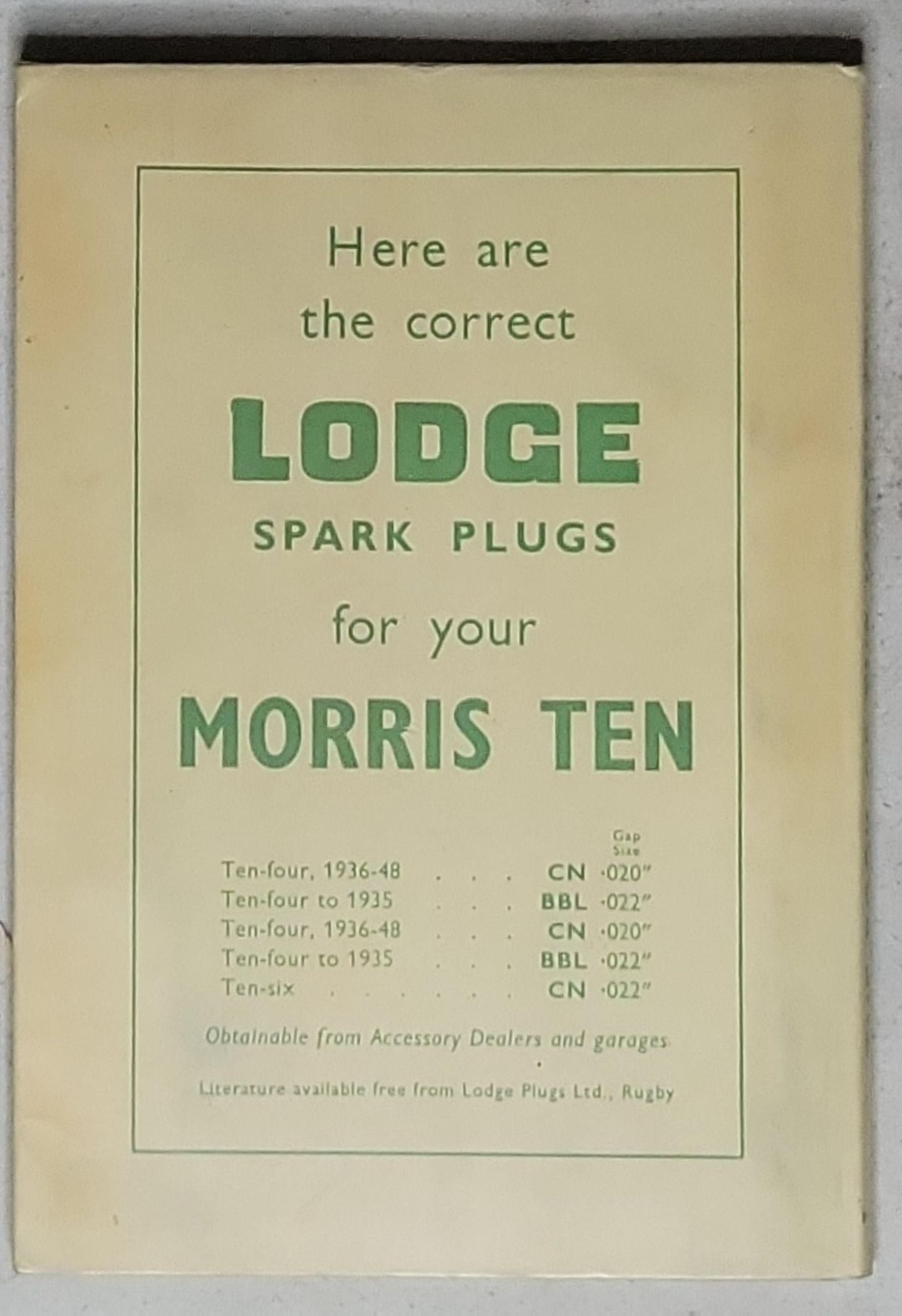 The Book of the Morris Ten: (1933-1948 Models)
