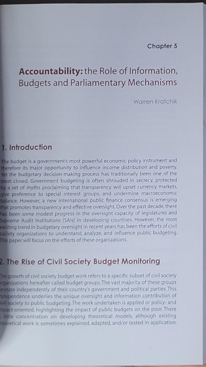 The Changing Role of the State